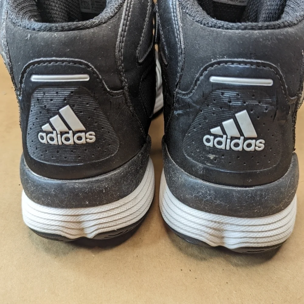 Adidas Pro Model 0 Men's G22882 Black White Basketball Shoes Sneakers Size 12.